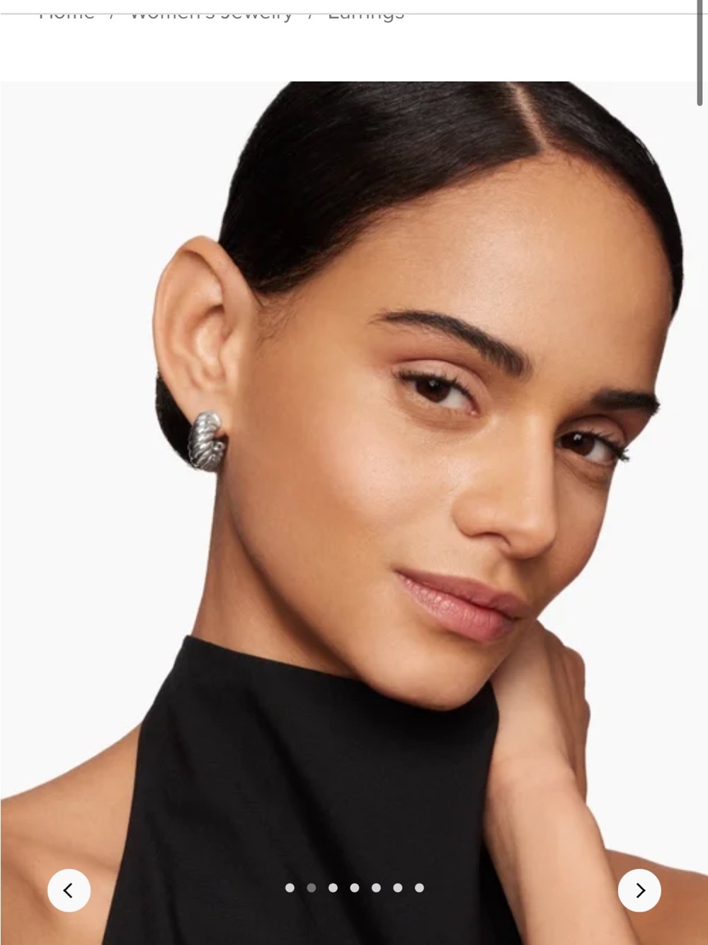 David Yurman Cable Shrimp earrings